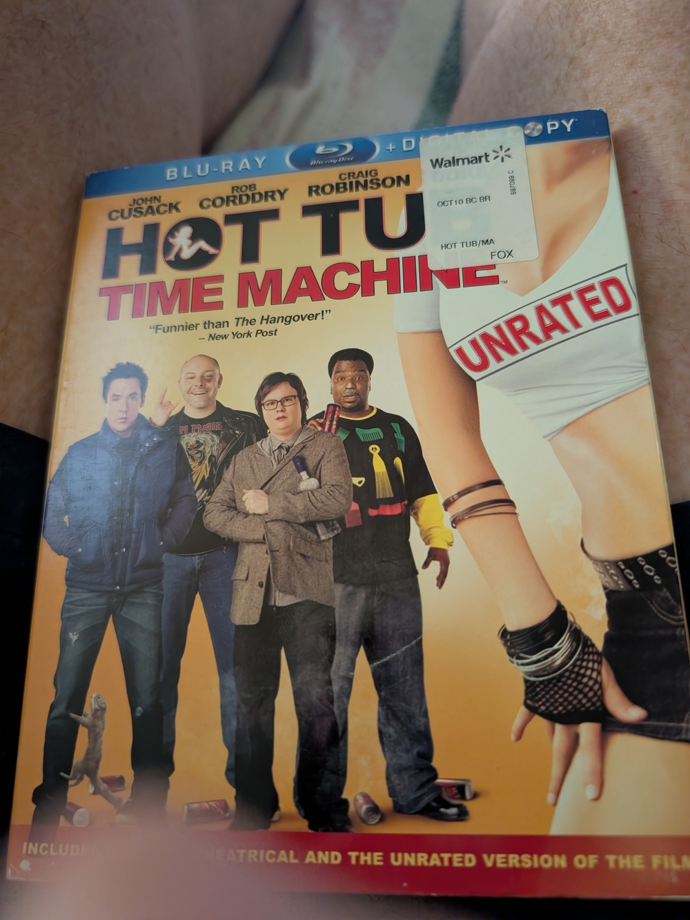 Hot Tub Time Machine Blu-ray + Digital Copy Unrated Edition